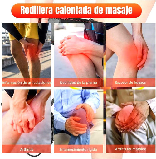 Rodillera Térmica y Masajeadora