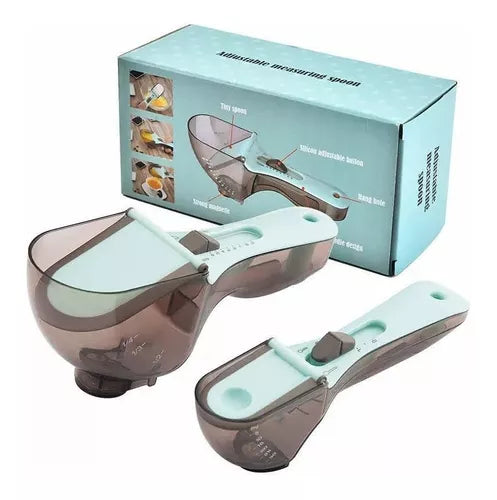 Set 2 Cucharas Medidoras ajustable