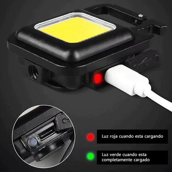 MINI LINTERNA LED DE EMERGENCIA 2X1