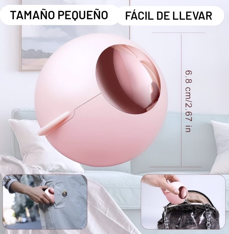 NUEVO RODILLO QUITA PELUSA EN GEL REUTILIZABL