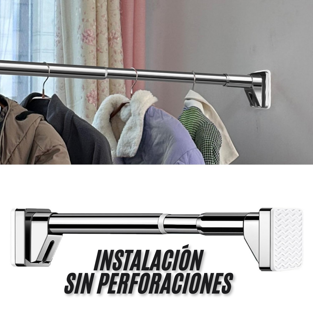 Barra Extensible Cortina Armario Ducha