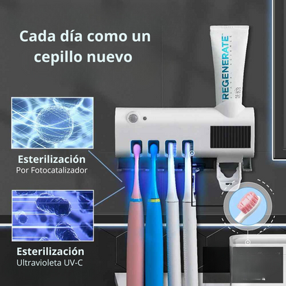 Soporte esterilizador de cepillo diente