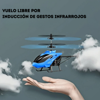 HELICÓPTERO CON SENSOR MANO AEROMAX